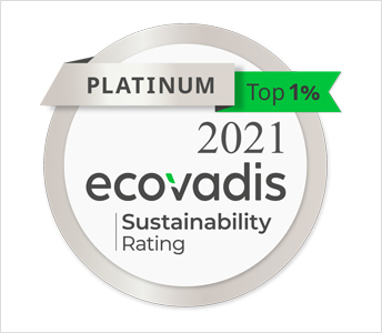 2021 EcoVadis Platinum Rating